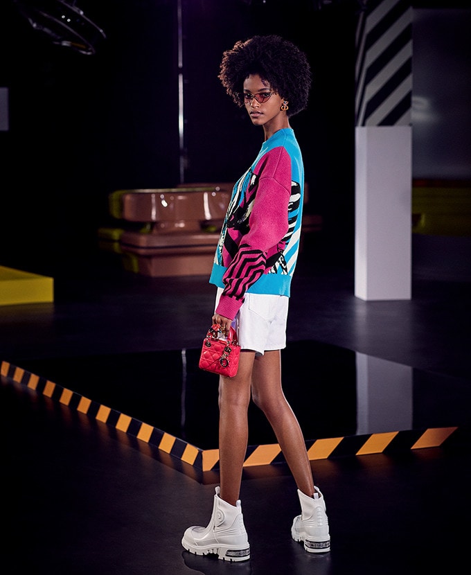 Túi xách Dior Super MICRO LADY DIOR BAG Màu Hồng